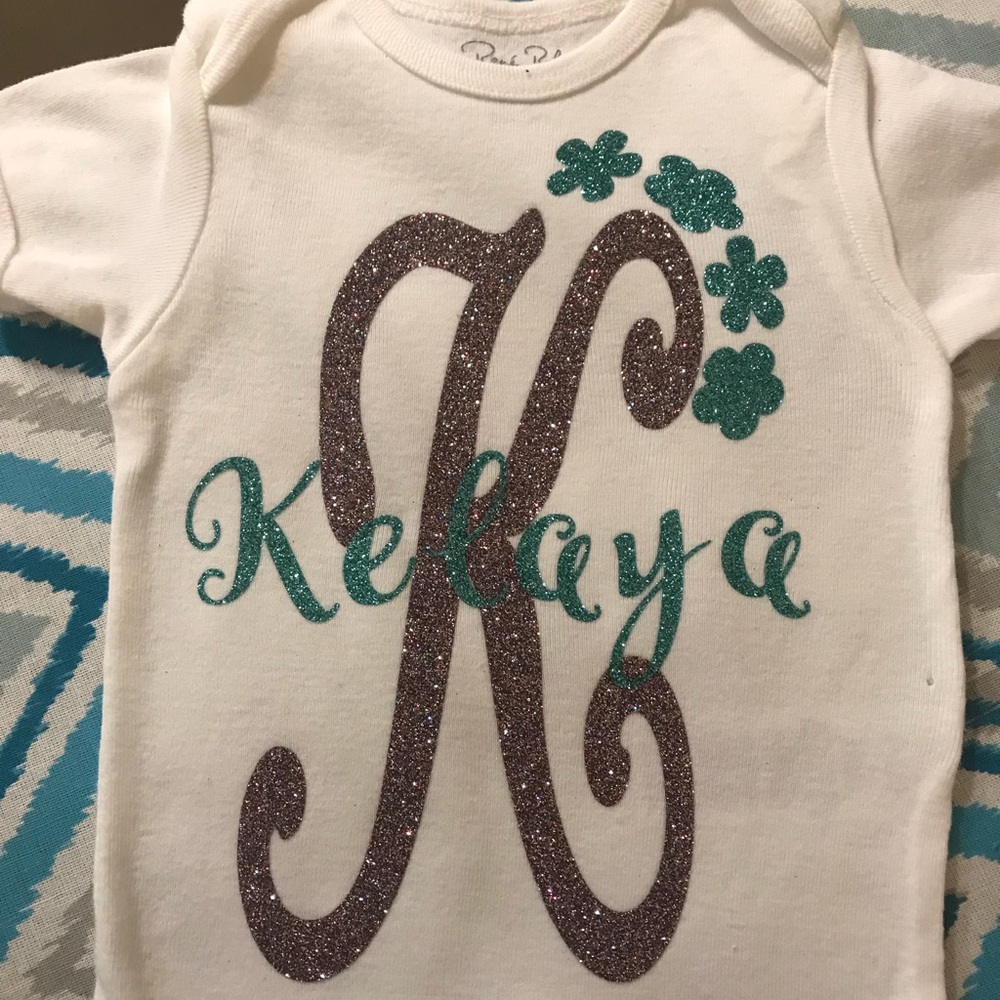Custom baby onesie